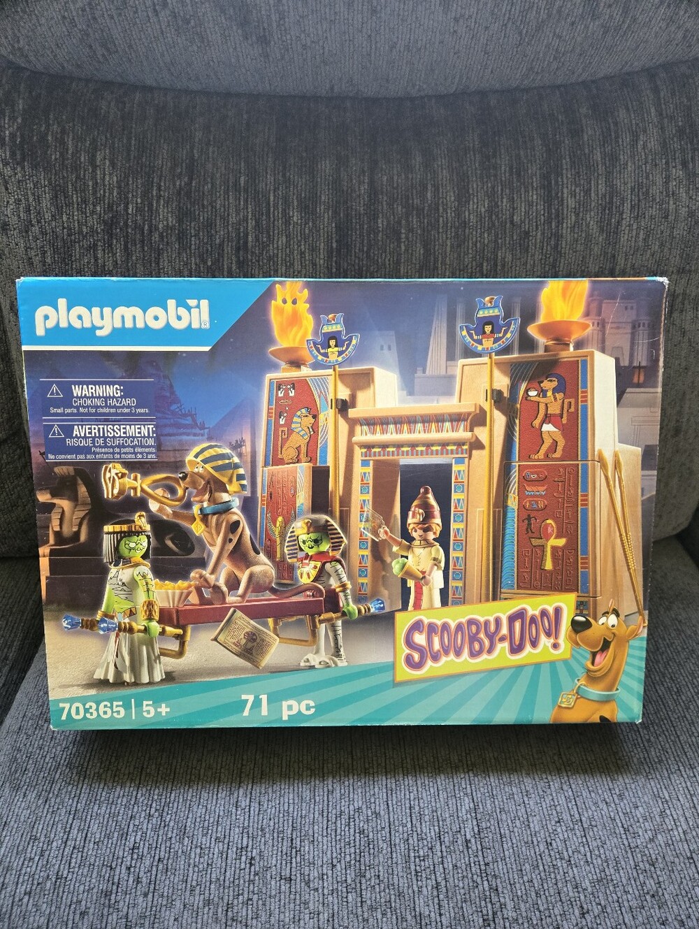 New Scooby-Doo Playmobil Set #70365, 71pc Eqyptian